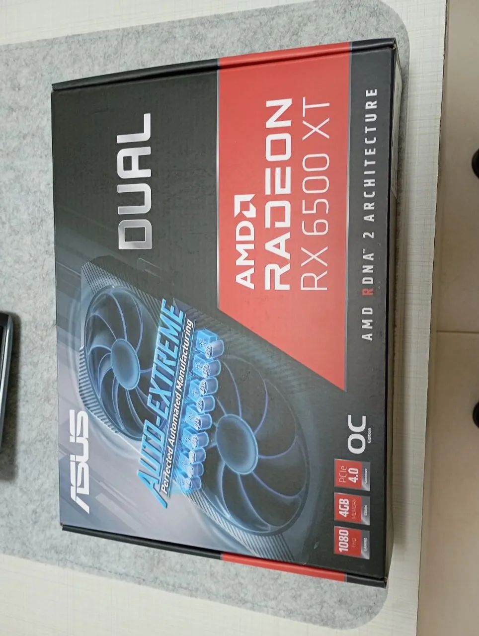 Placa de Vídeo ASUS Radeon RX 6500 XT Dual OC