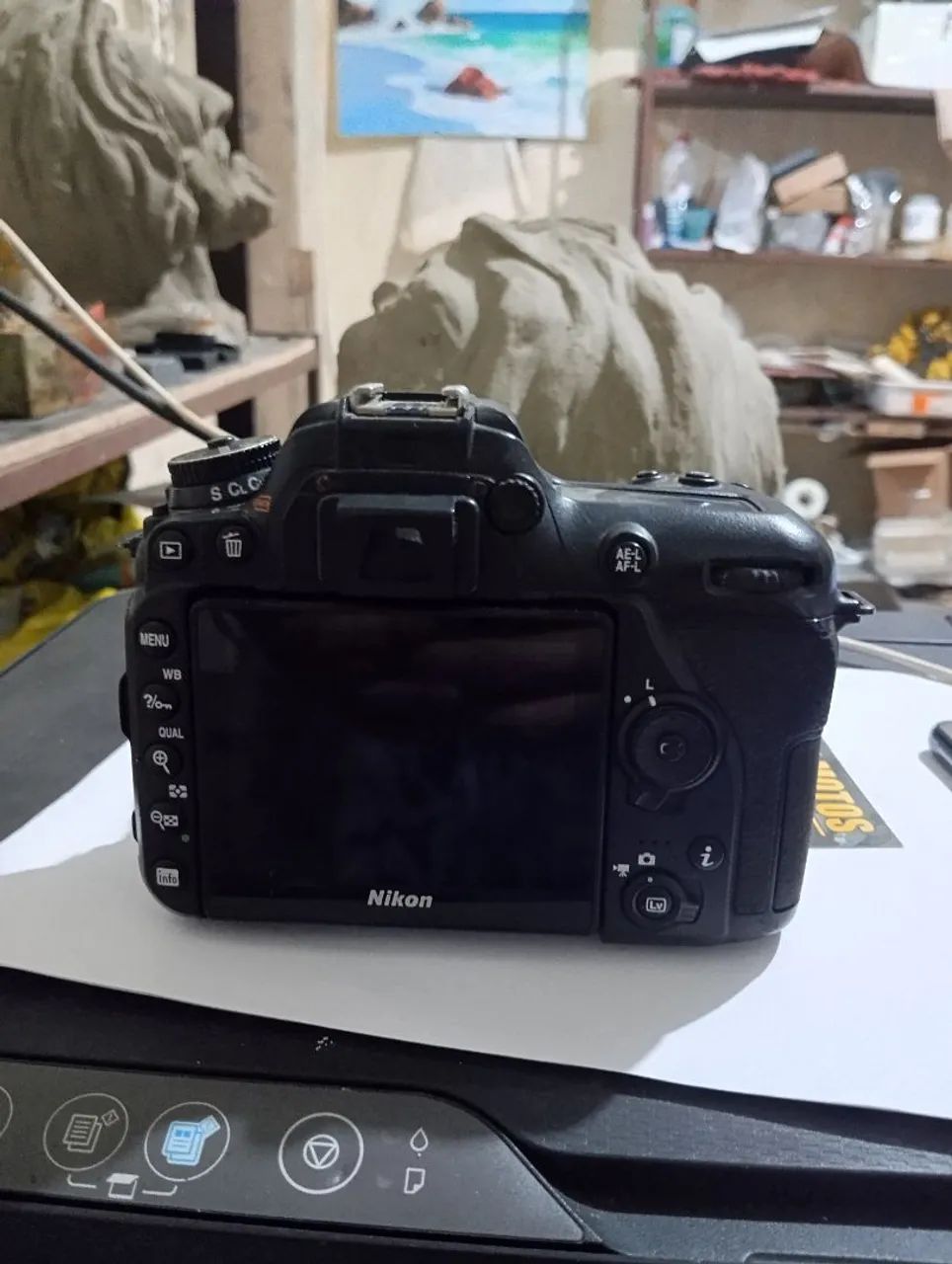 Câmera Fotográfica Profissional Nikon D7500 4K Com Lente SIGMA 70/300 mm. - Foto 3