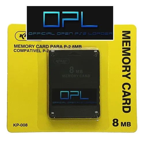 Memory Card  ps2 com O.P. L.  ja configurado 