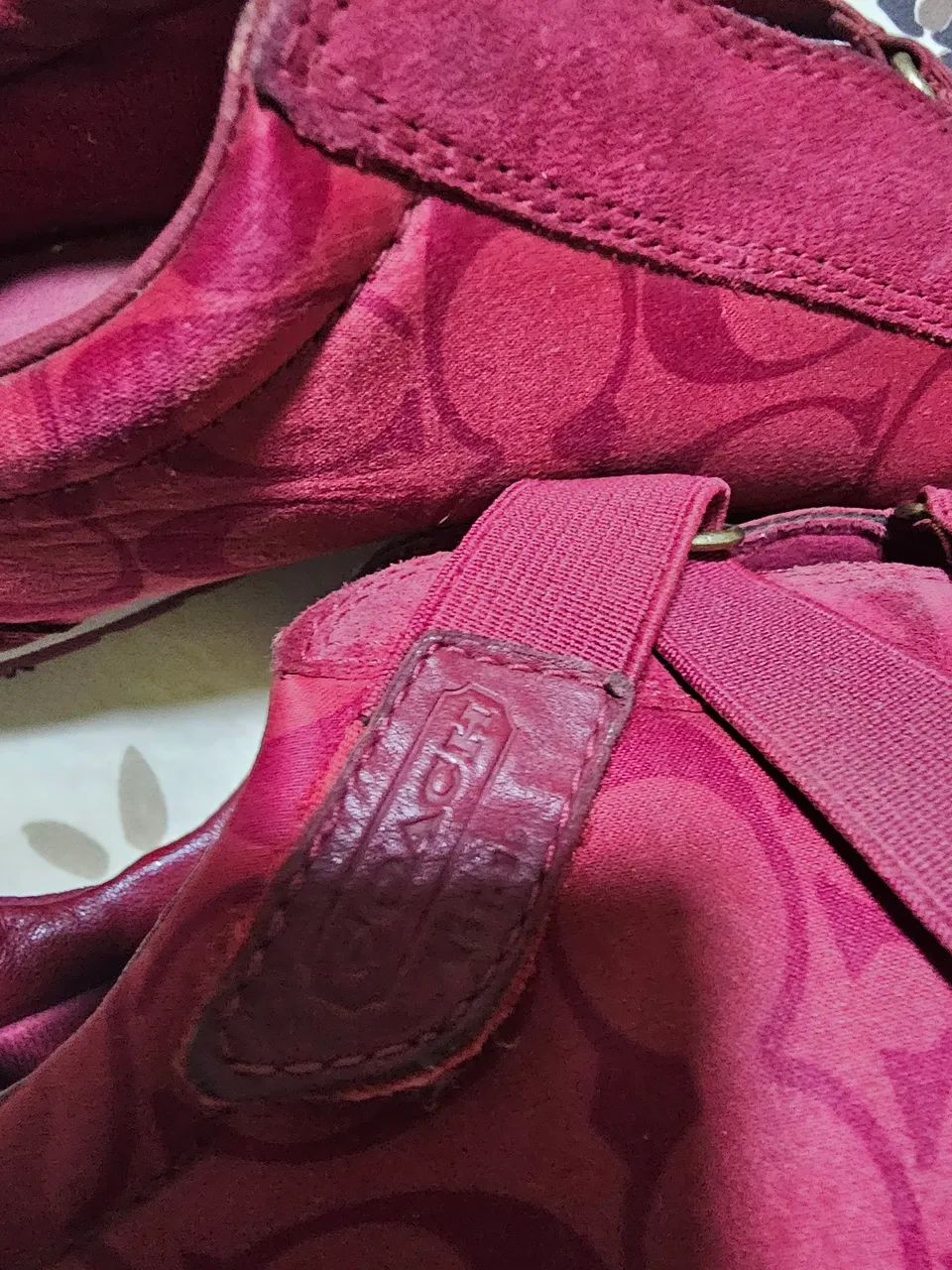 Tênis Coach Vermelho - Foto 4