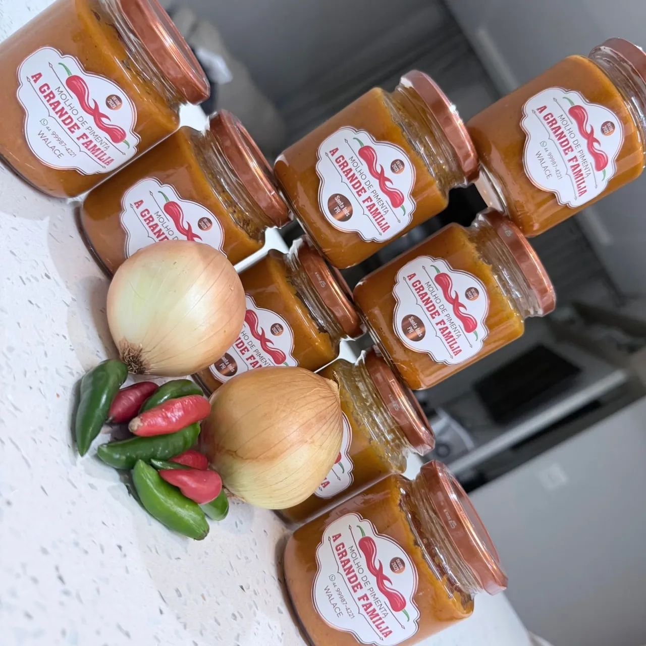 Molho de Pimenta Artesanal - A Grande Família | Sabor Marcante e Suave - Foto 2