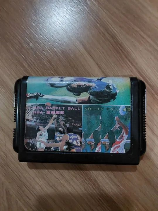 3 em 1 Mega Drive  - Soccer , Basketball e Volleyball