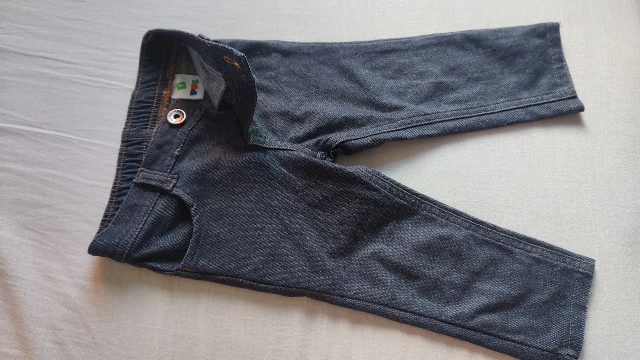 Calça Jeans Bebê - Tamanho 1 ano