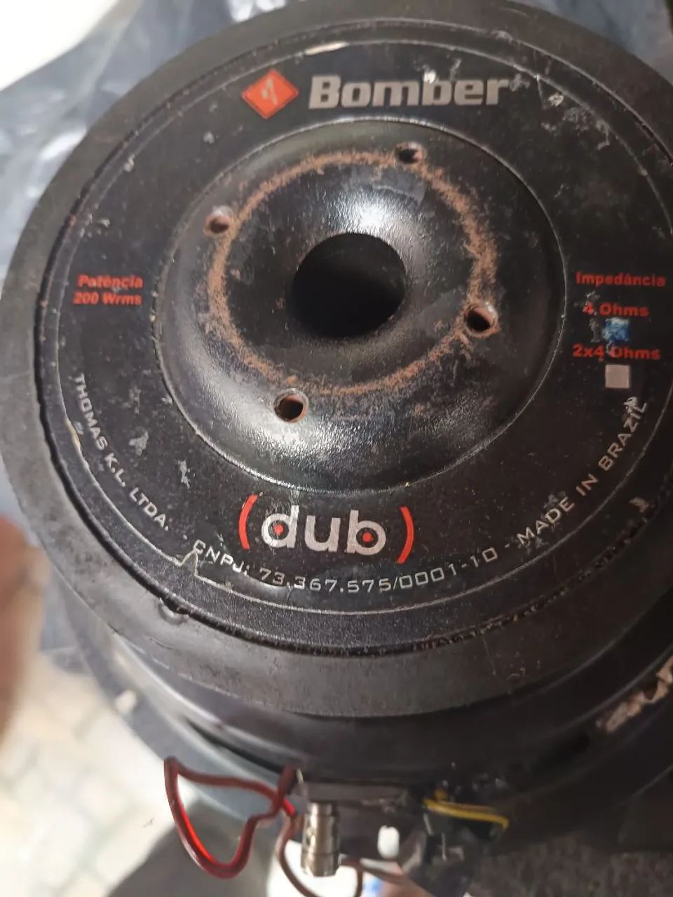 Auto falantes Bomber Subwoofer 12p - Foto 2