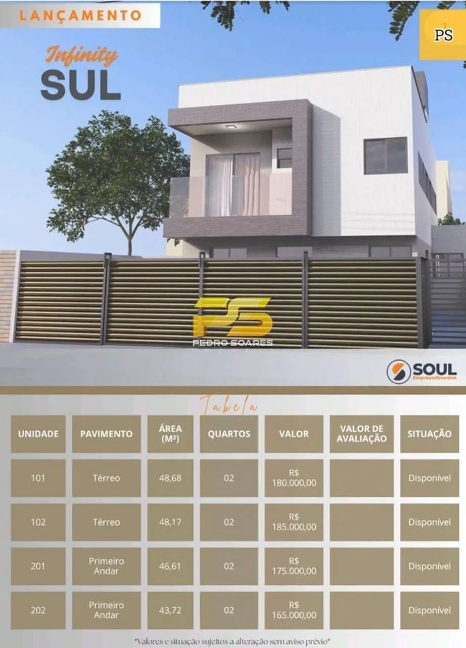 Lançamento Apartamentos no Residencial Infinity Sul a partir R$ 165.000,00 - Foto 3