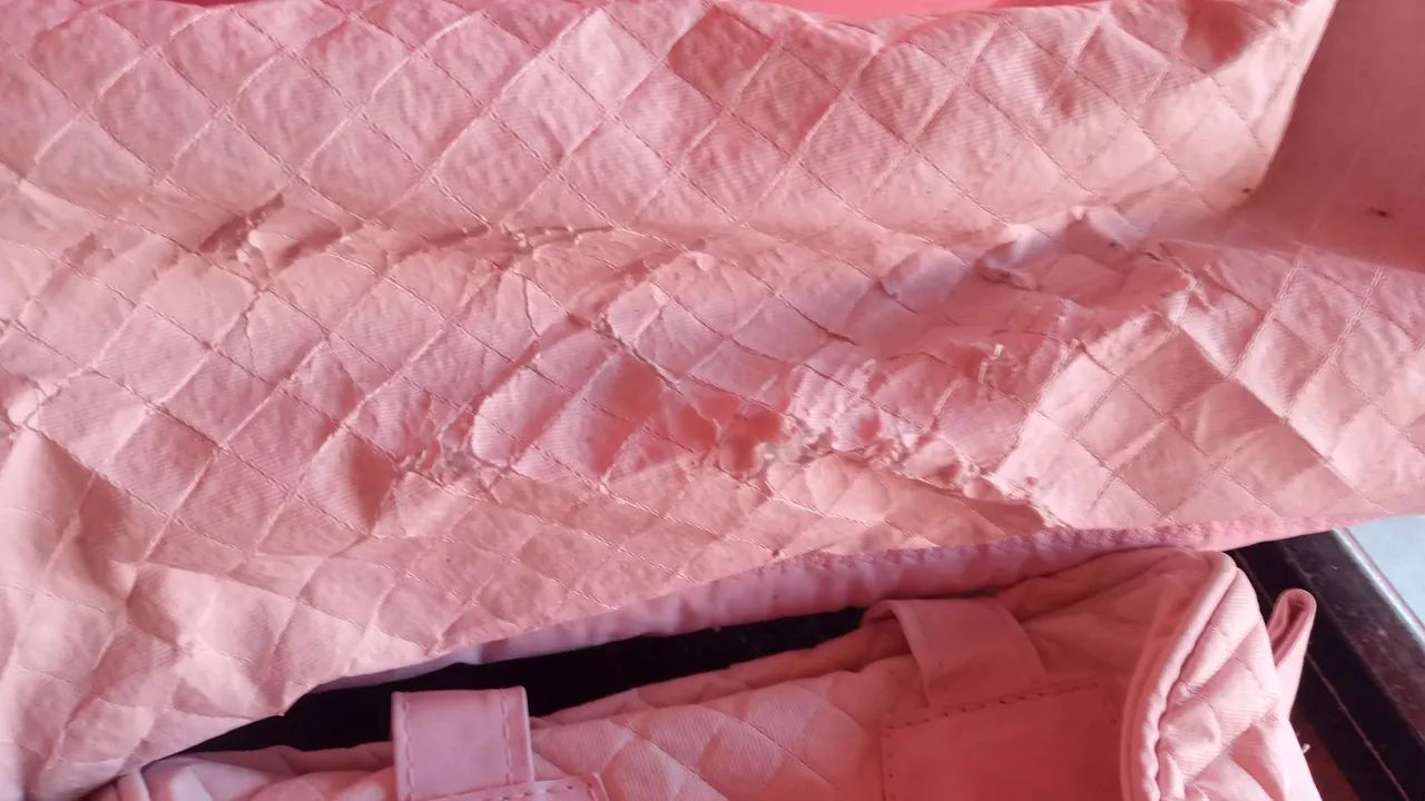 Kit de malas/bolsas maternidade rosa - Foto 4