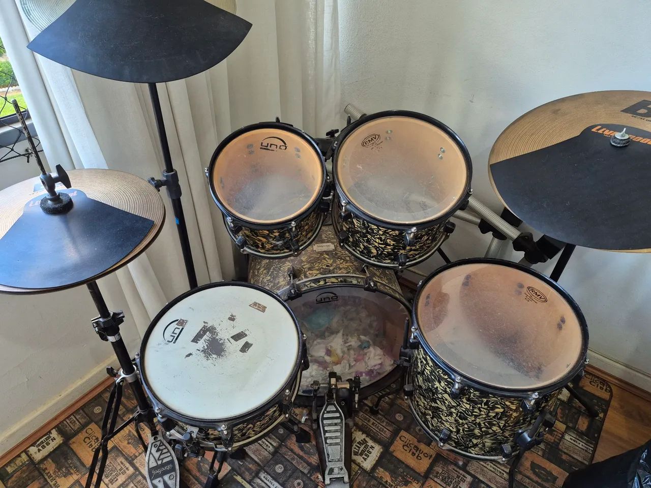 Bateria Acústica Odery!
