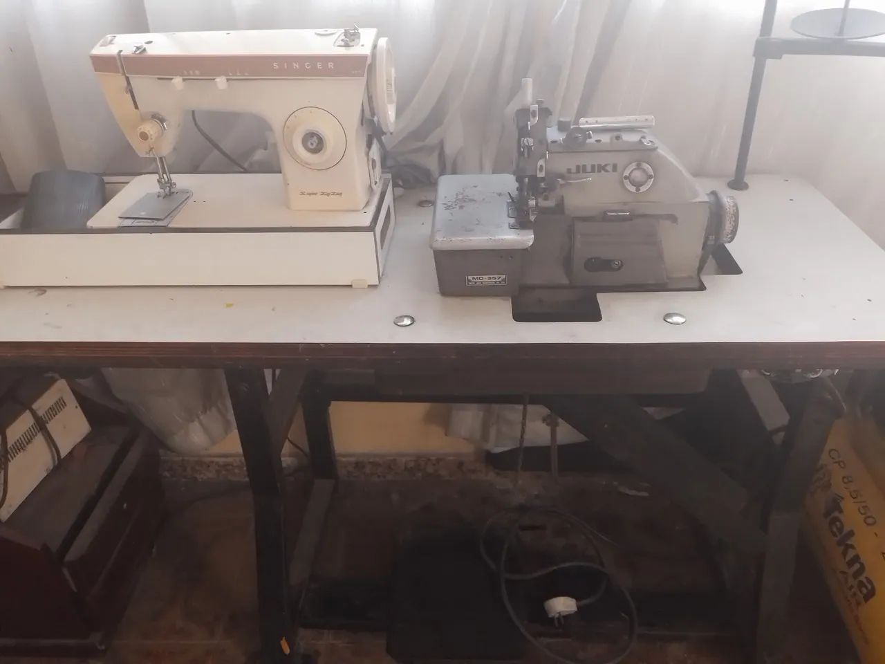 Máquina de Costura Singer e Juki