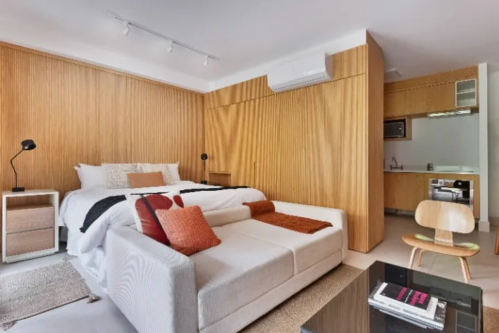 Studios e Apartamentos com 2 suítes