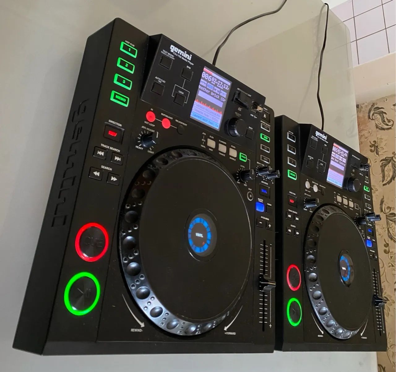 PAR Cdj gemini CDJ-700 USB cdj 700 /  Ñ é ddj controladora Pioneer dj rane numark technics - Foto 3