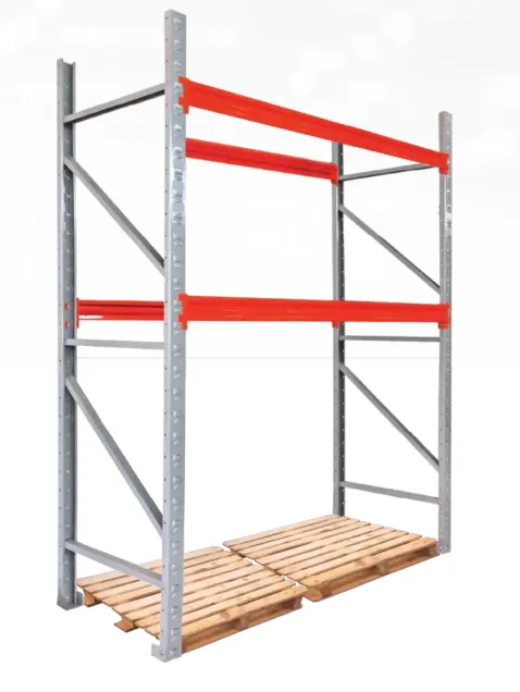 Porta Pallet 2 metros de altura - estrutura porta palete industrial - Organizador