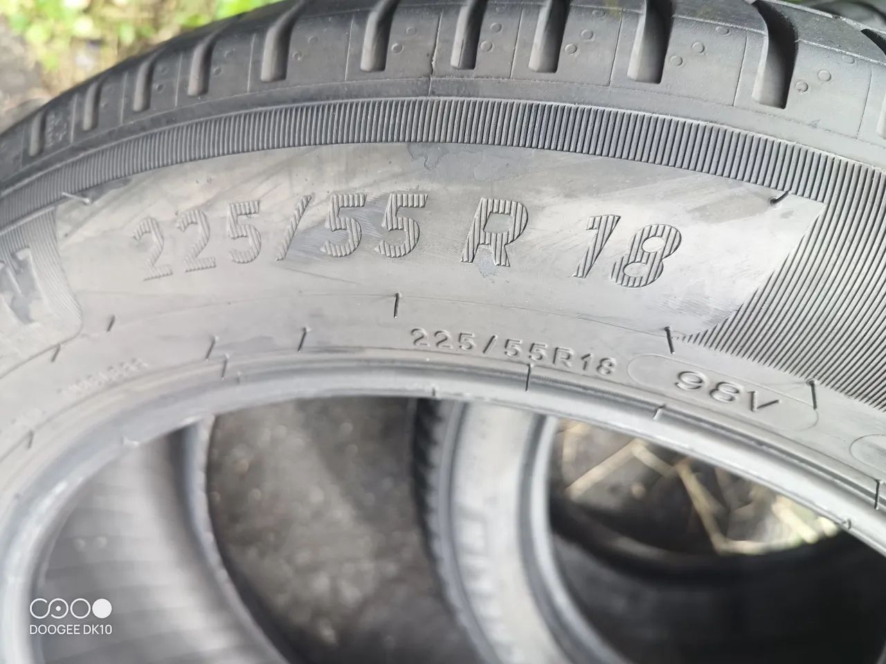 02 pneus aro 18 Michellin 225/55/18 zerados para ix35 oultland Compass Toro asx Renegade  - Foto 3