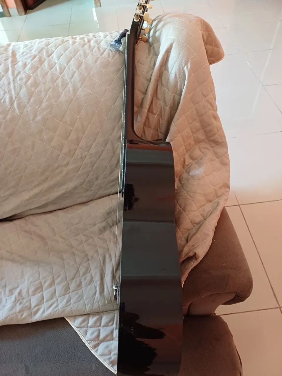 Violão Clássico Yamaha Preto com Capa - Foto 3