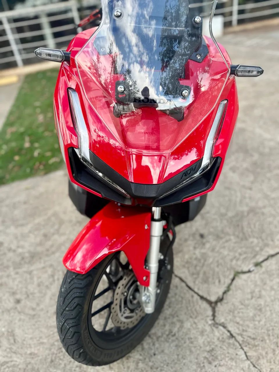 Vendo Honda ADV 150cv 2021 Vermelha  - Foto 2