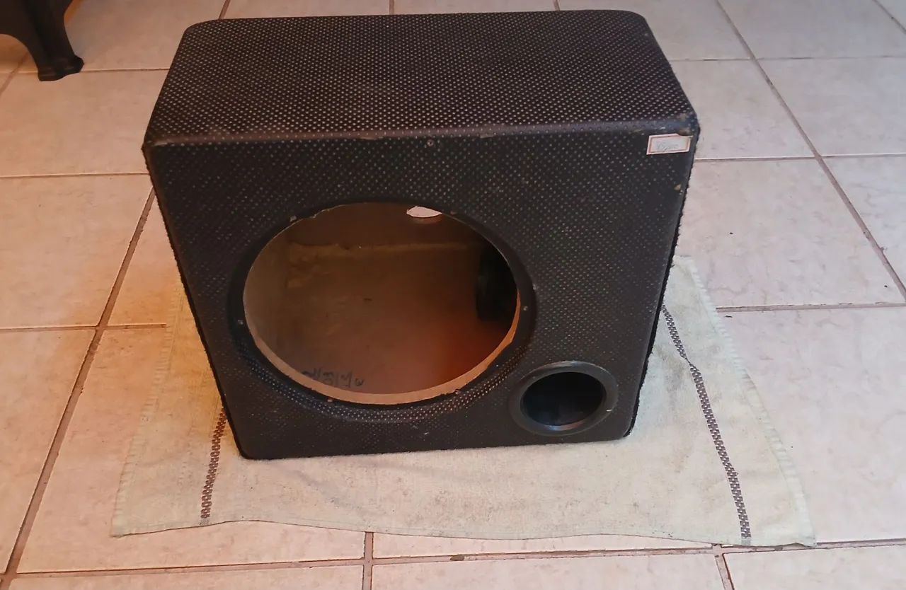 Caixa Salada Usada Para Subwoofer 10 Polegadas Leia Anúncio  - Foto 3