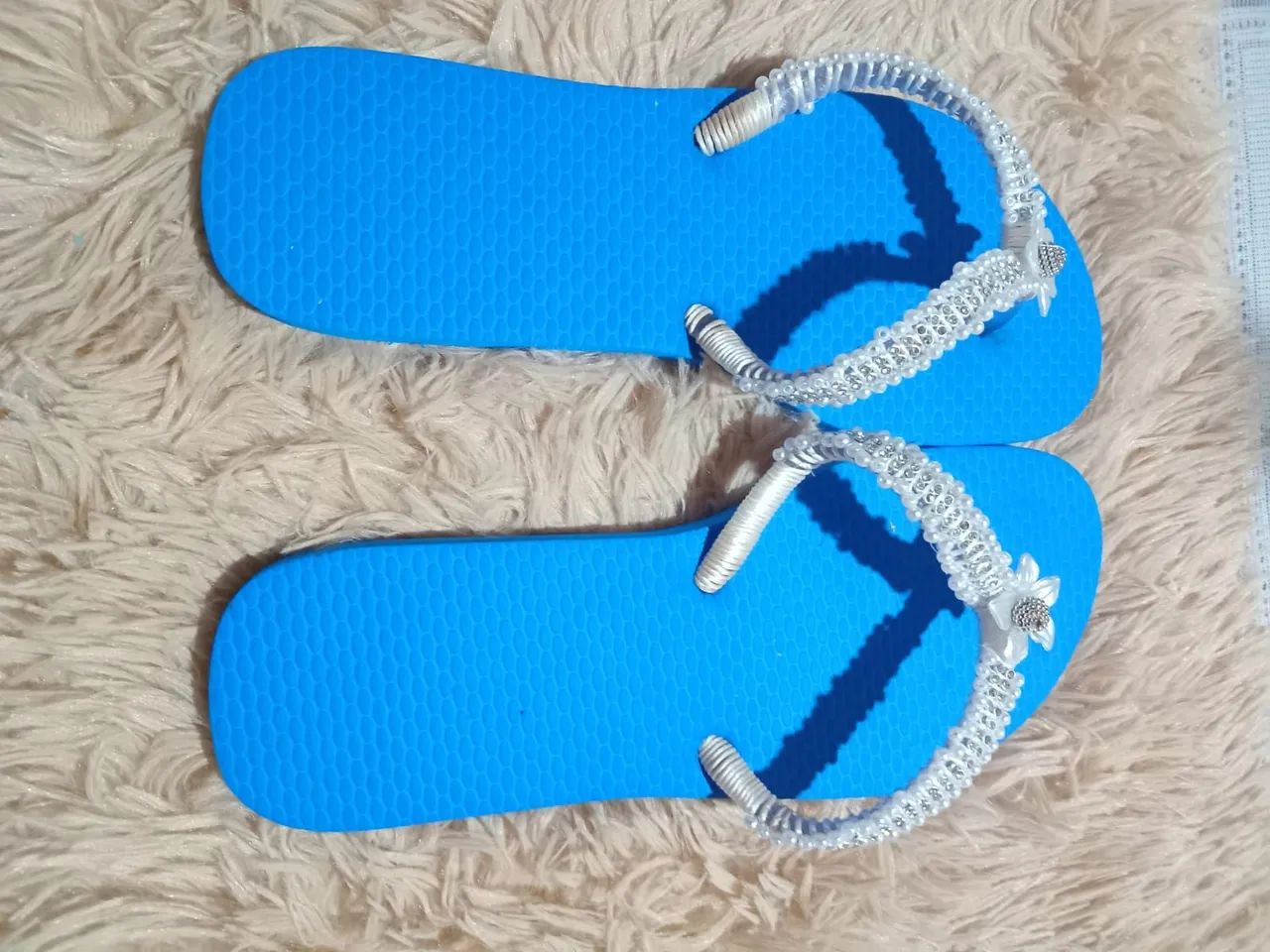 Chinelos de coração - Foto 4
