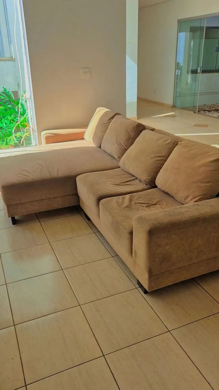 Jogo Sofá com Chaise