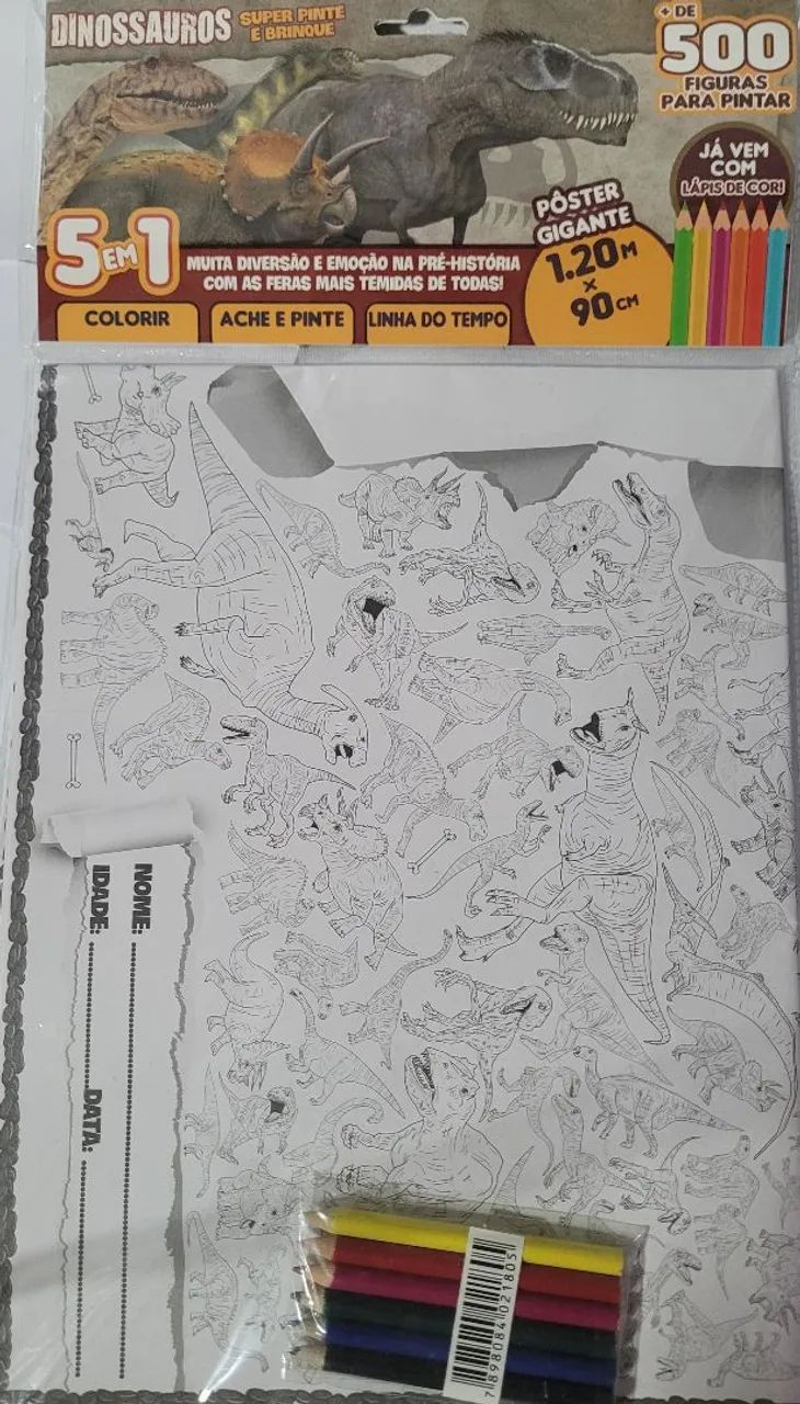 Kit 05 livros para colorir  - Foto 4