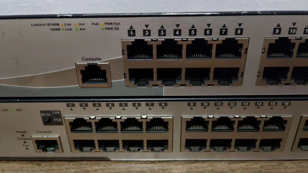 Dois Switchs D-Link 24 Portas - Foto 5