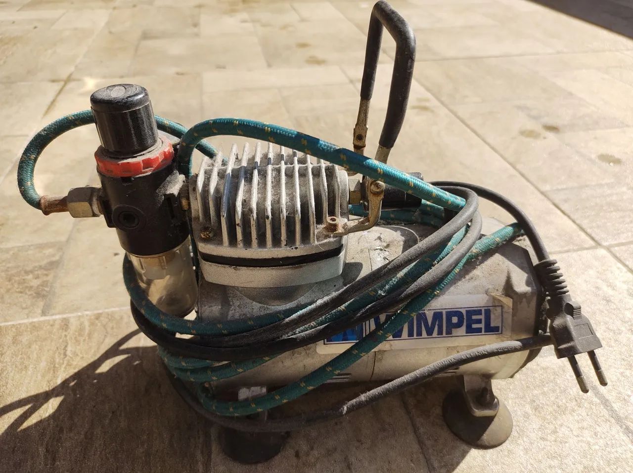 Mini Compressor de ar para pintura - Wimpel