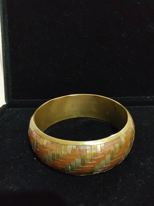 Pulseira antiga de bronze  - Foto 3