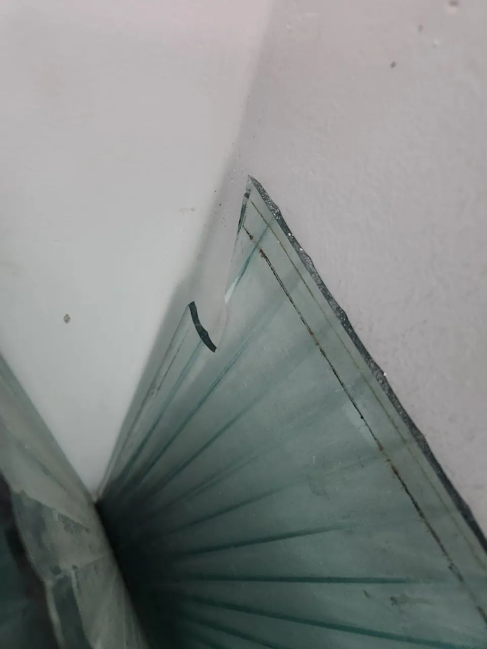 Blocos de Vidro canelado, 54x91 cm, 4 unidades. - Foto 3