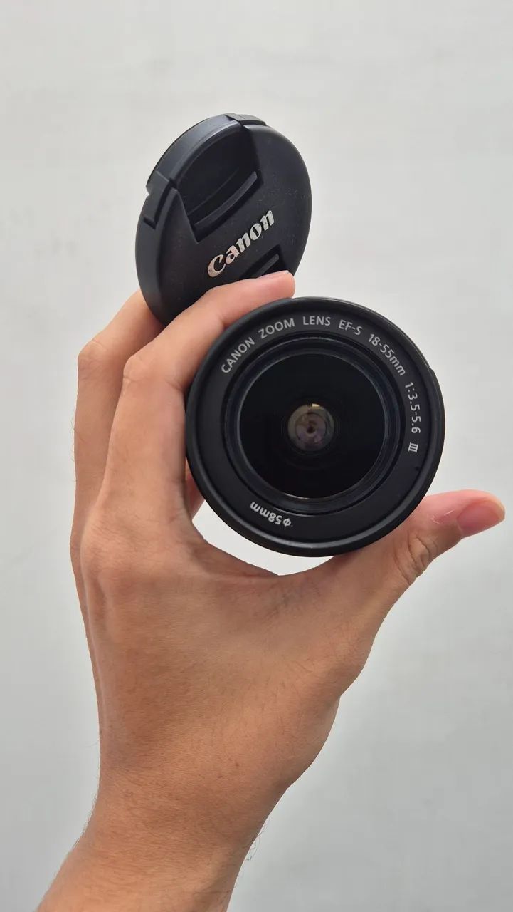 Lente Canon EF-S 18-55mm