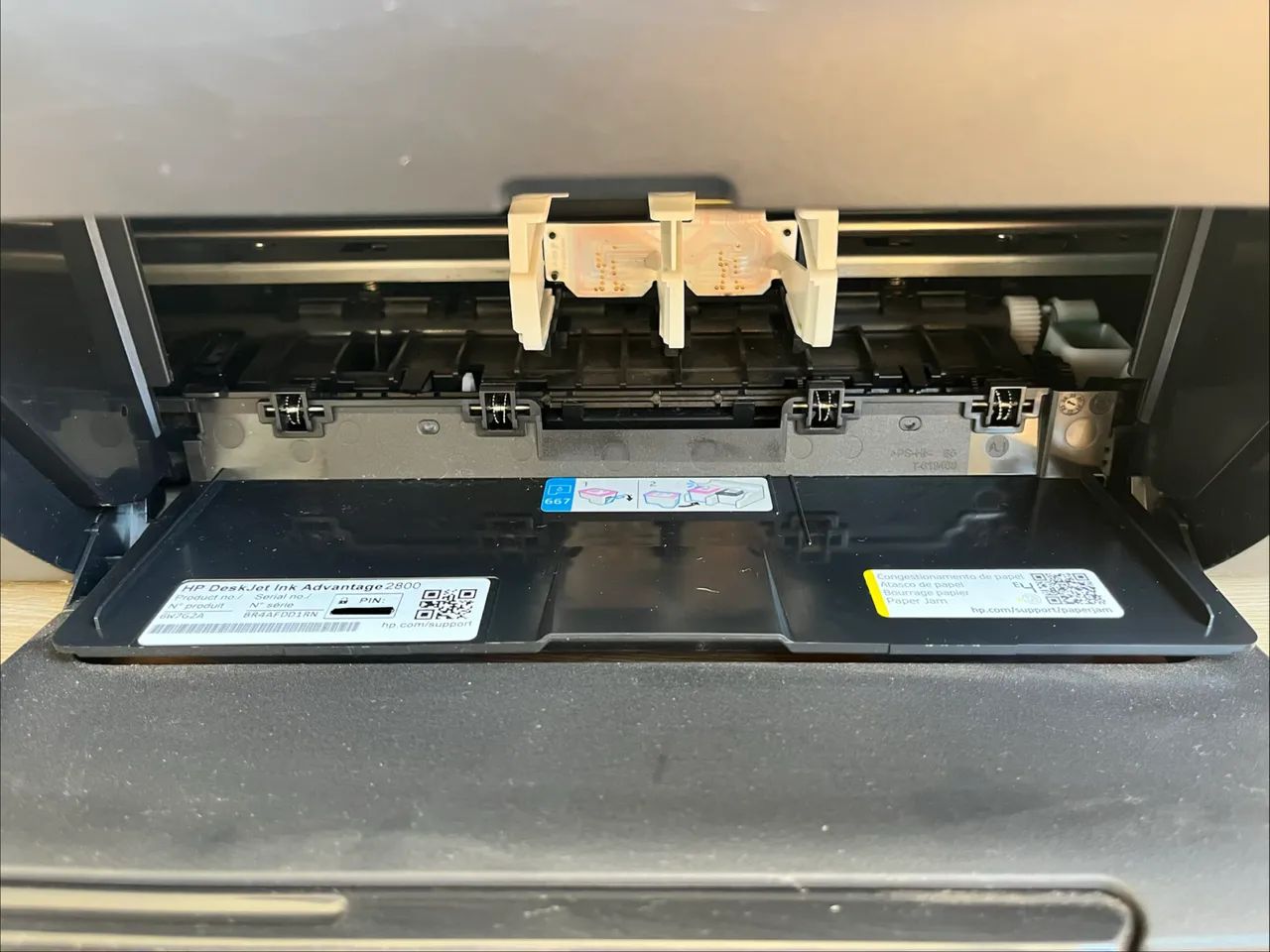 Impressora HP Deskjet Ink Advantage 2874 - imprime, copia e Escaneia - Ótimo estado  - Foto 3