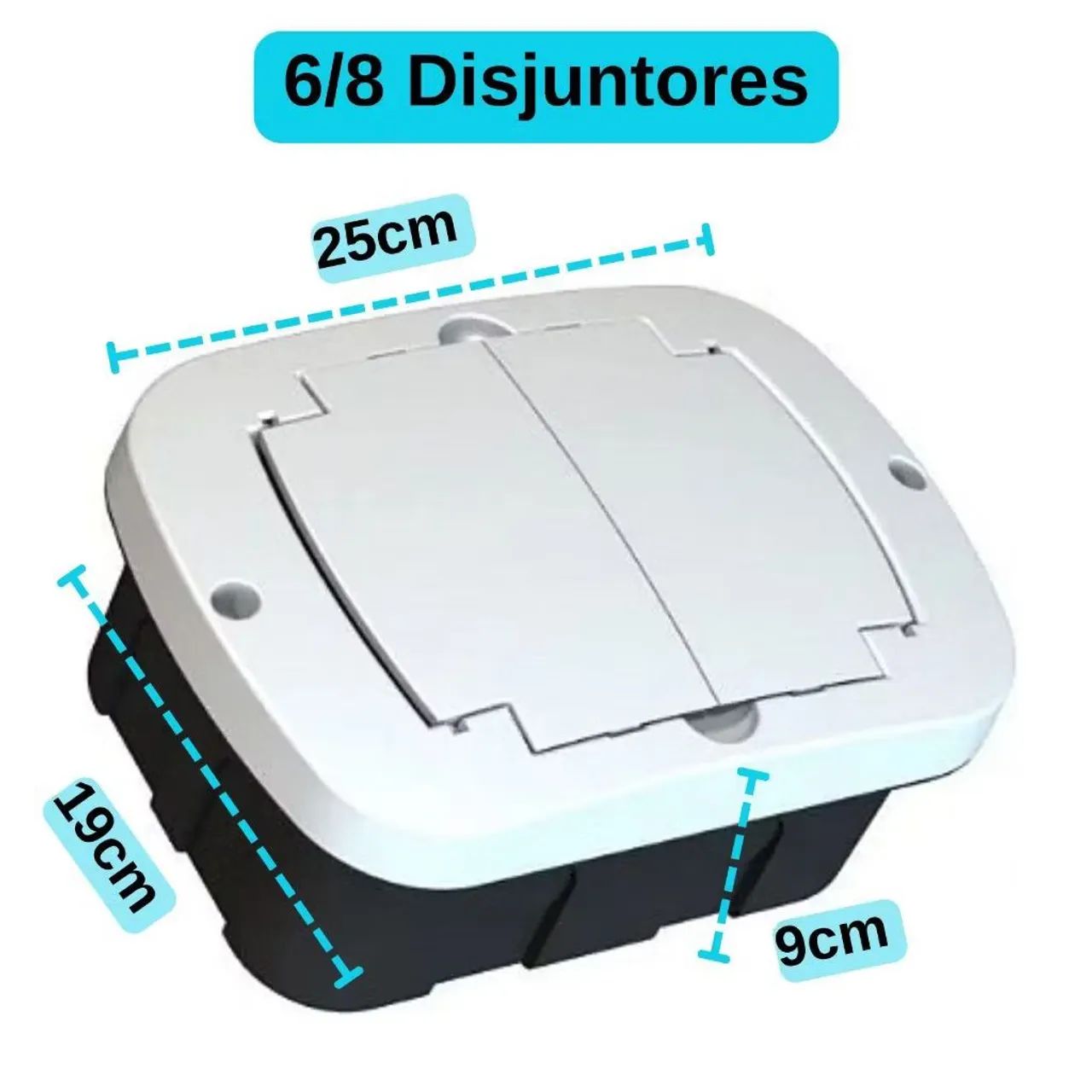 Vendo centro para disjuntores 6N 8D - Foto 3