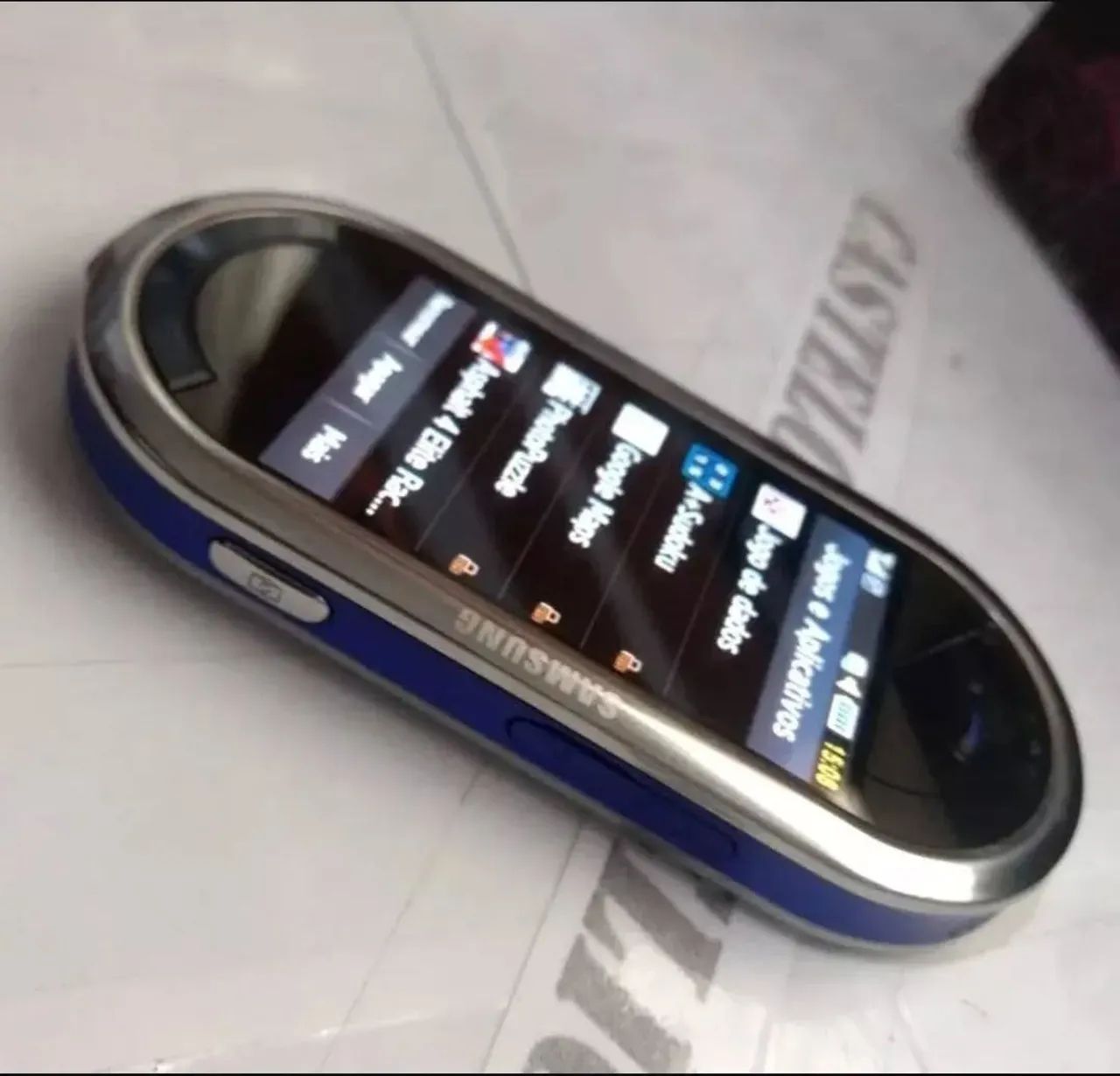 Samsung M7600 BEAT DJ MIXAGEM RELIQUIA celular antigo na caixa  - Foto 3