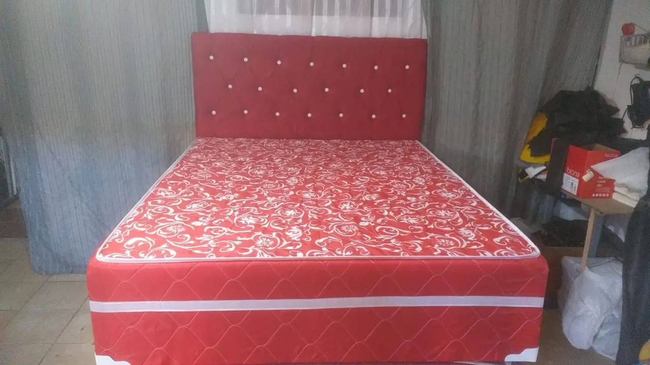 Cama Box,pagamento na hora da entrega  - Foto 3