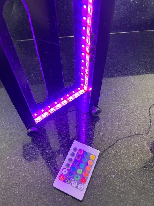 PEDALBOARD PARA BAIXO MESK COM ILUMINAÇÃO LED RGB - Foto 2