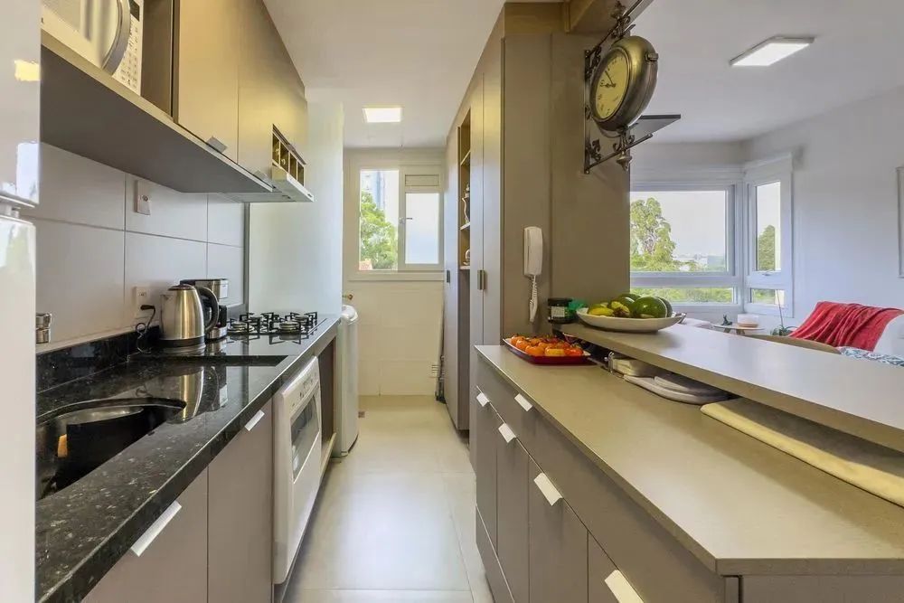 Apartamento com 89 metros 3 quartos 2 vagas no bairro Cristal - Porto Alegre - RS - Foto 6