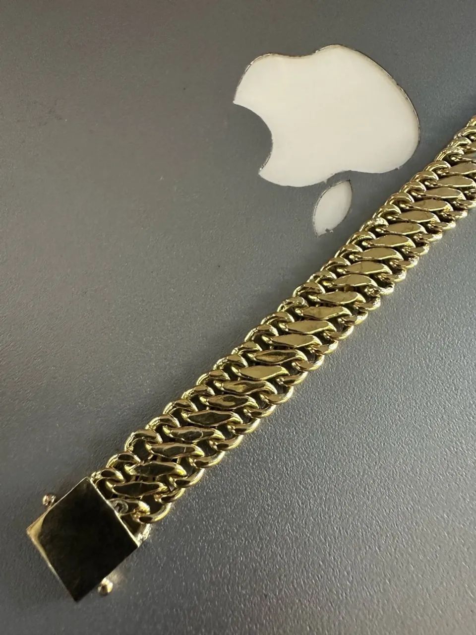    Pulseira de ouro 18k nova 25.62g certificado garantia loja física  - Foto 2