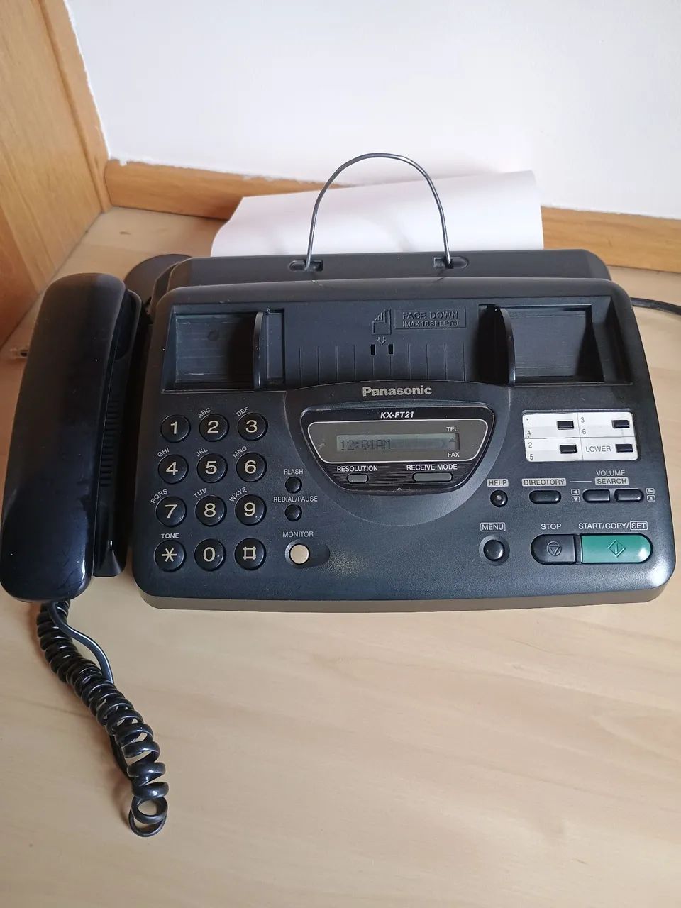 Fax Panasonic KX-FT21 Usado  - Foto 4