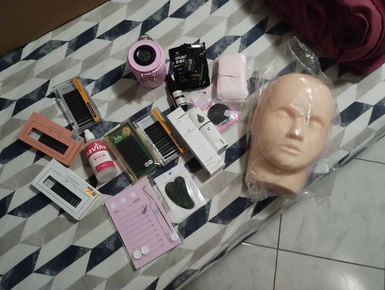 Kit de extensão de cílios profissional - Foto 2