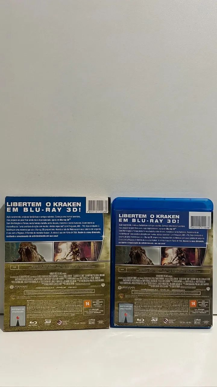 Blu-Ray - Fúria de Titãs 3D - Foto 3