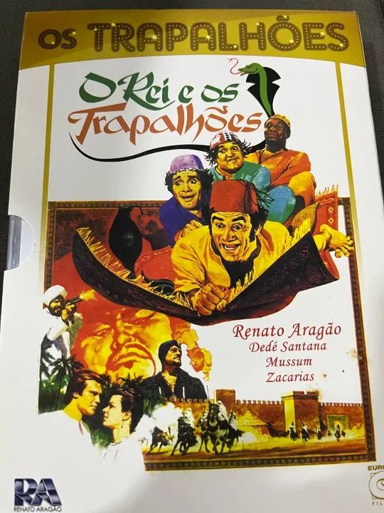 DVD filme ?O rei e os trapalhões? 