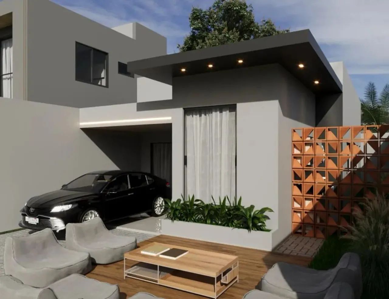 SF Casa a venda semi finalizadas no Vale Quem tem com 03 quartos e uma suíte - Foto 2
