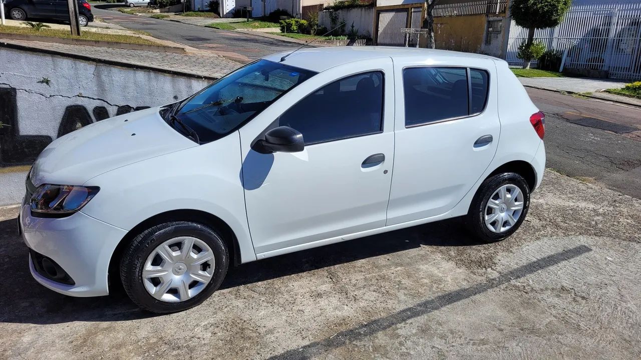 Renault Sandero Authentic 1.0 2016 único dono - Foto 3