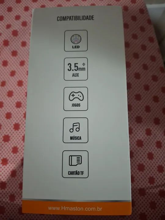 FONE H'MASTON NOVO E PRETO - Foto 4