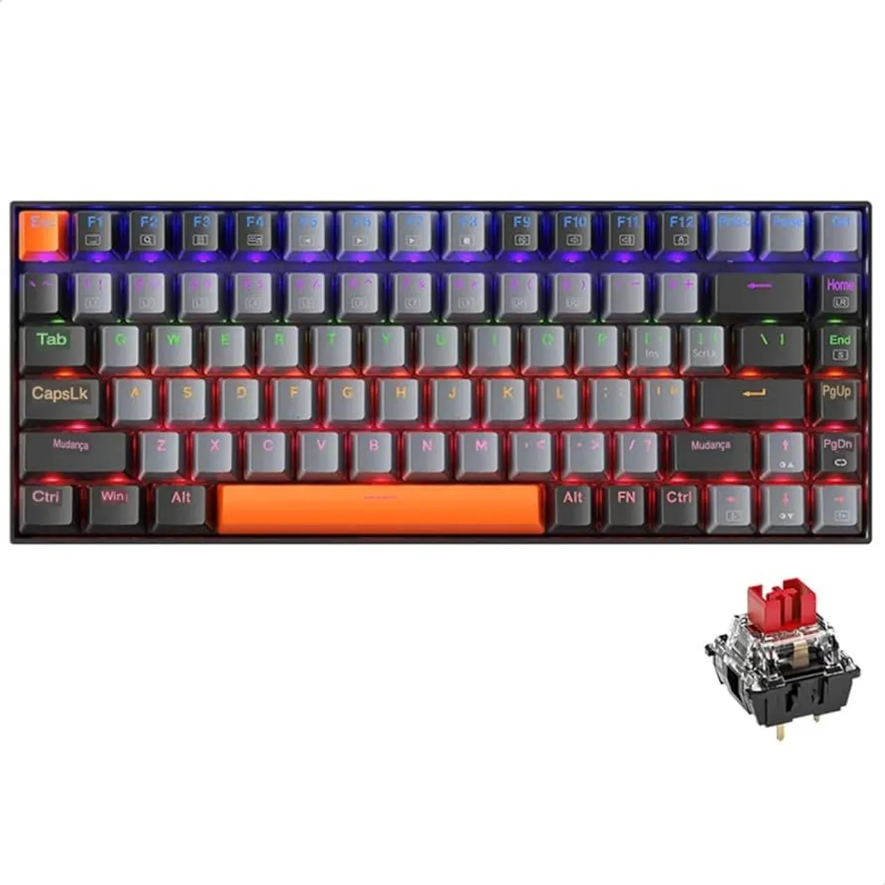 Teclado mecânico K500 75%