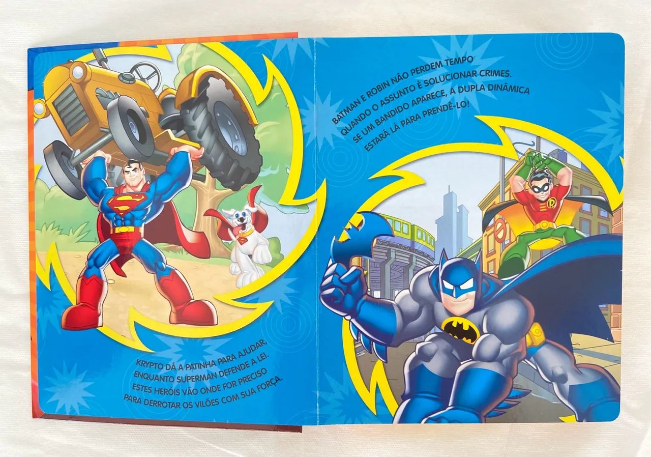 Livro em Ação - DC SUPER FRIENDS (Livro Infantil) - Foto 5