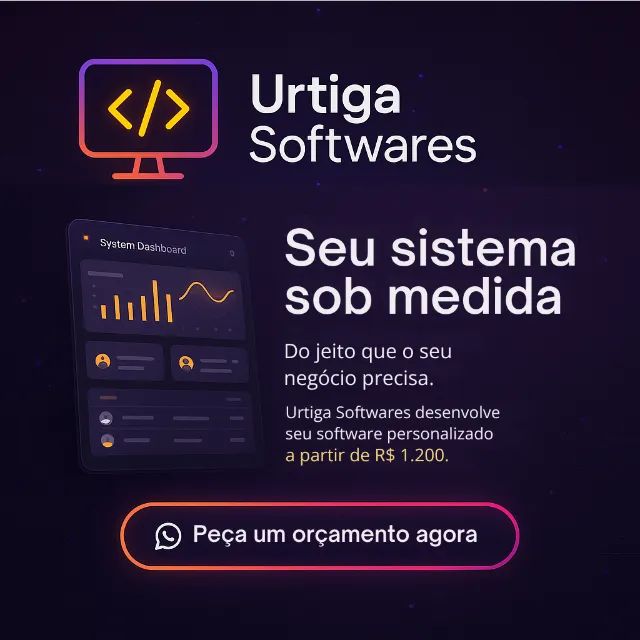 Desenvolvimento de Sistema Personalizado