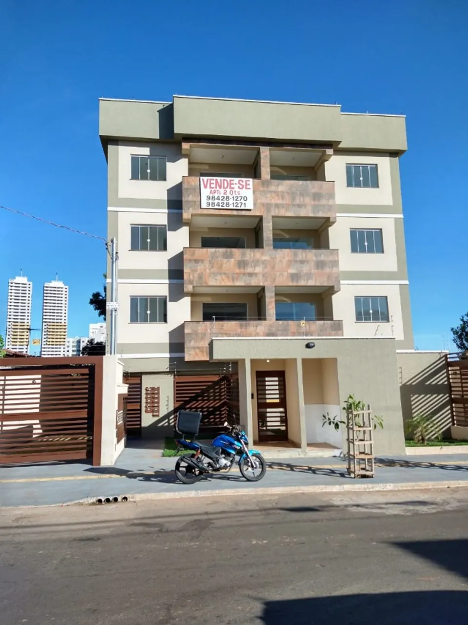 Apartamento 2 quartos com armarios no Jardim America