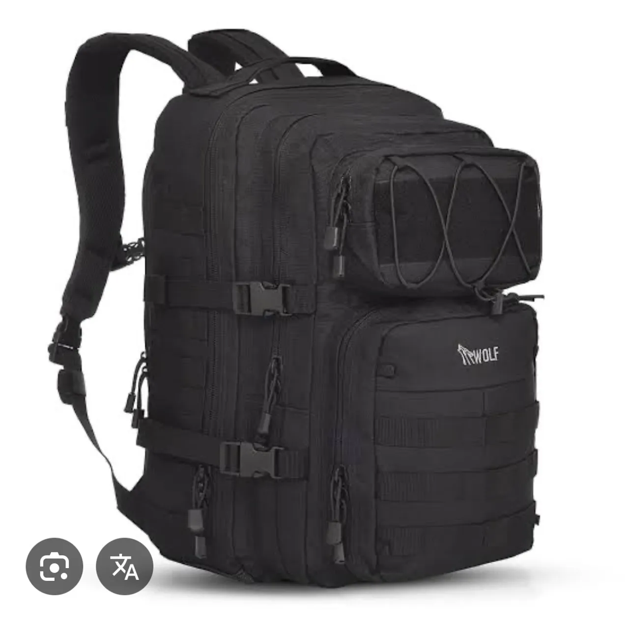Mochila de Camping Tática - Impermeável e Resistente