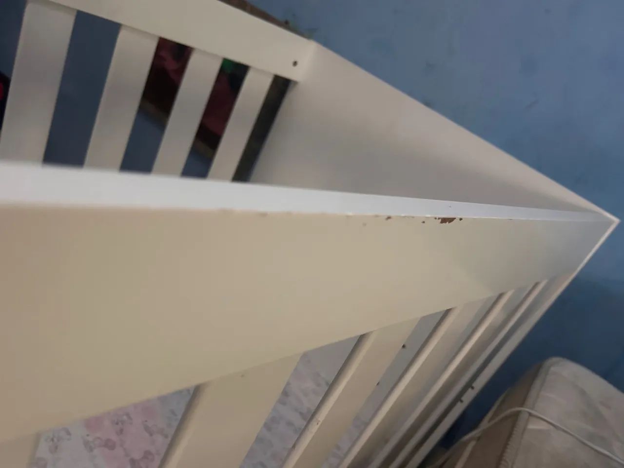 Berço de bebê branco 2em1 - Foto 4