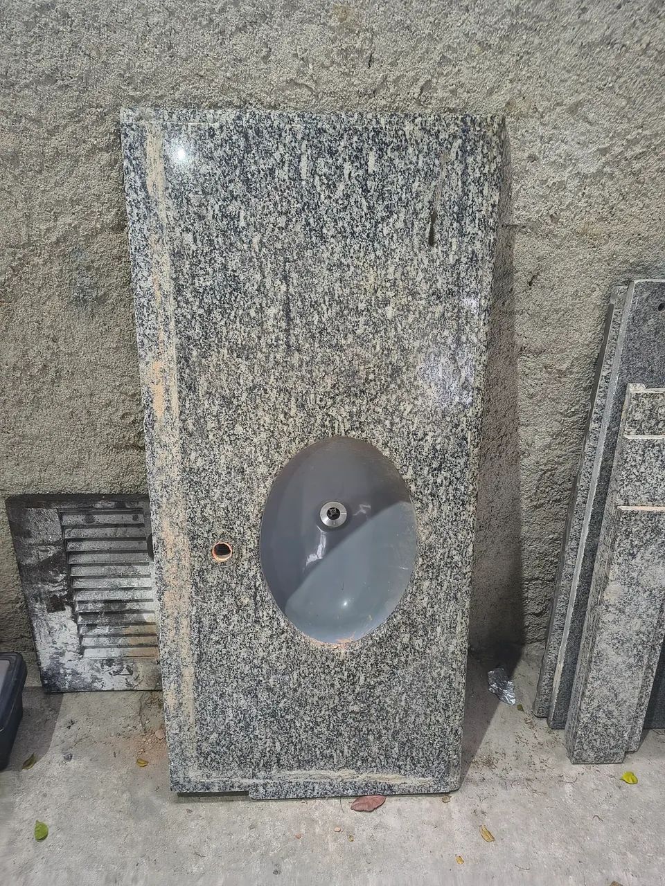 Bancada de granito com cuba 
