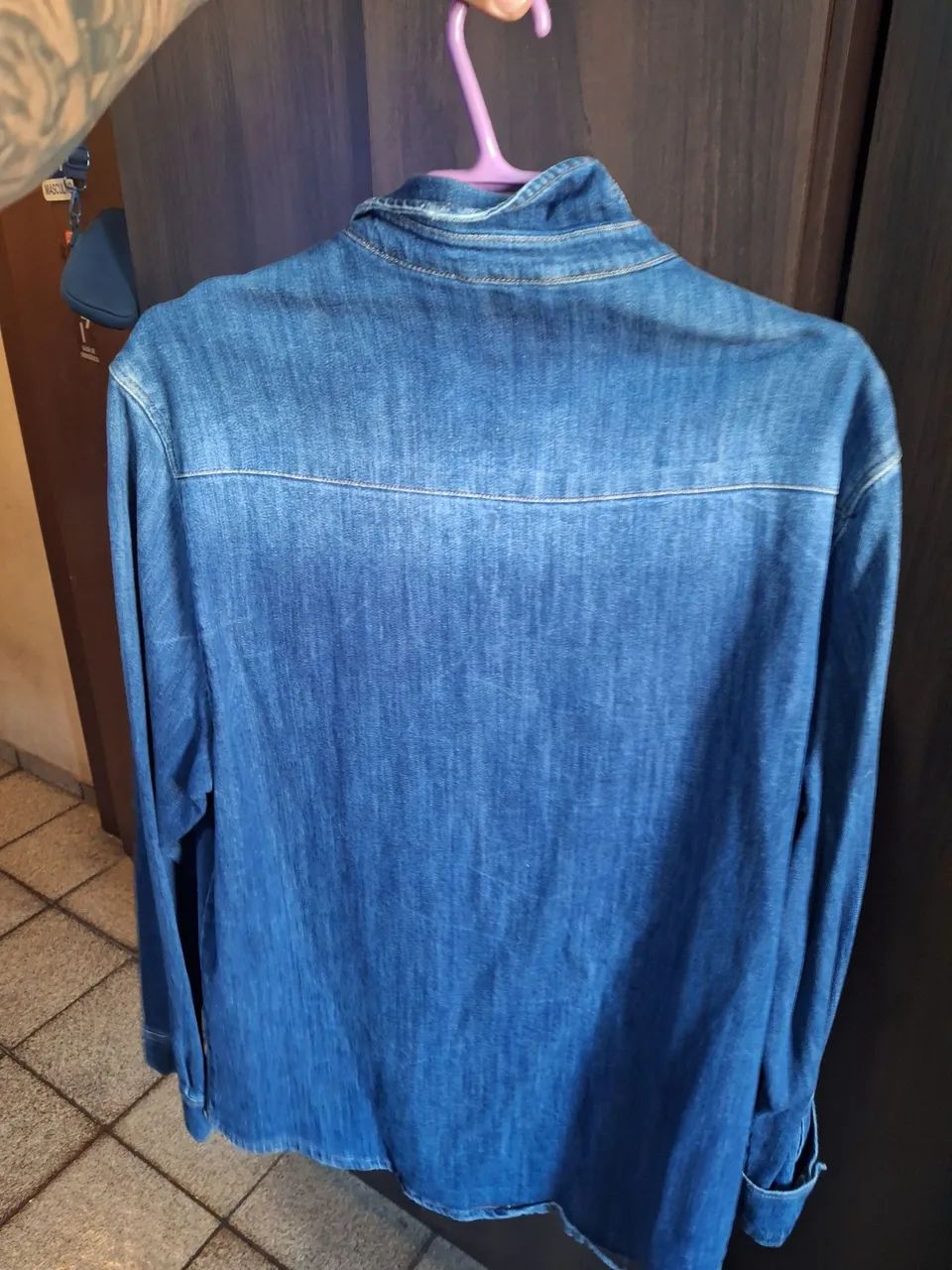 Camisa JEANS YOUCOM Manga longa  - Foto 3