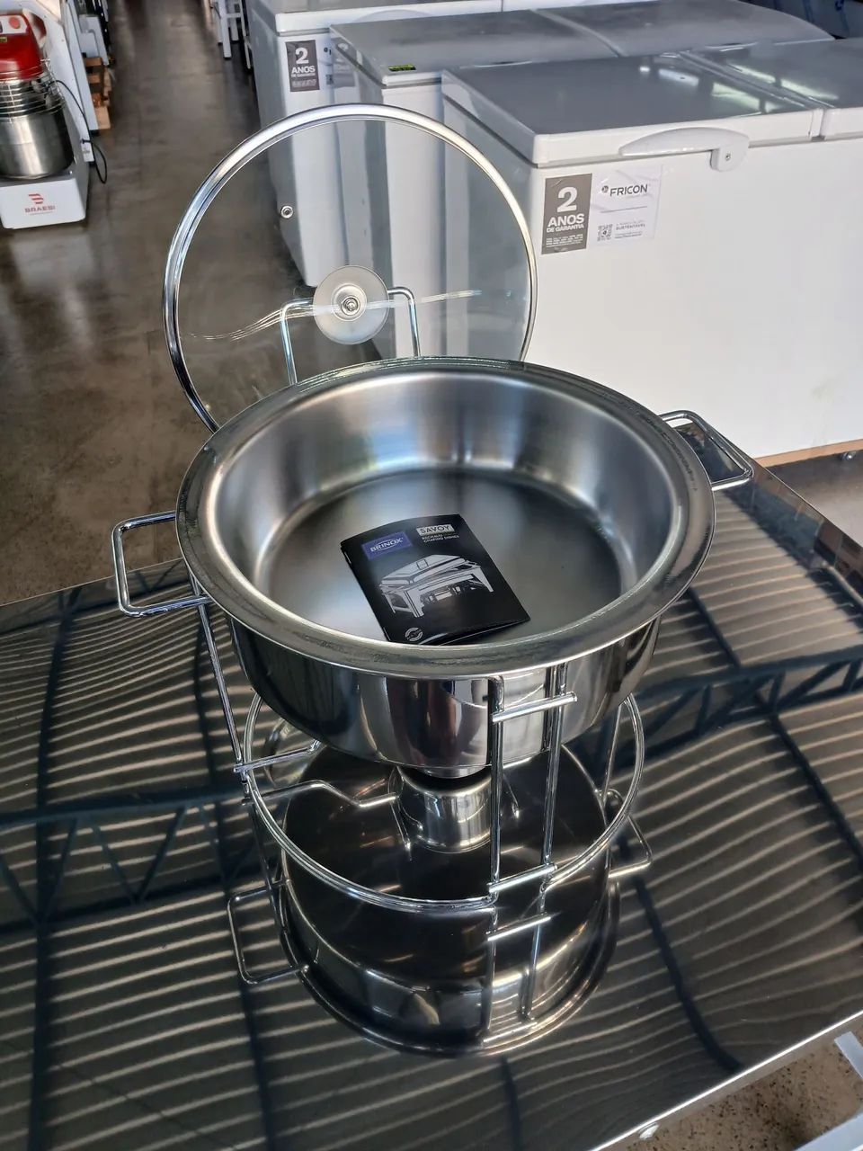 Rechaud Redond Savoy, Brinox 4,5 Lts - Foto 2